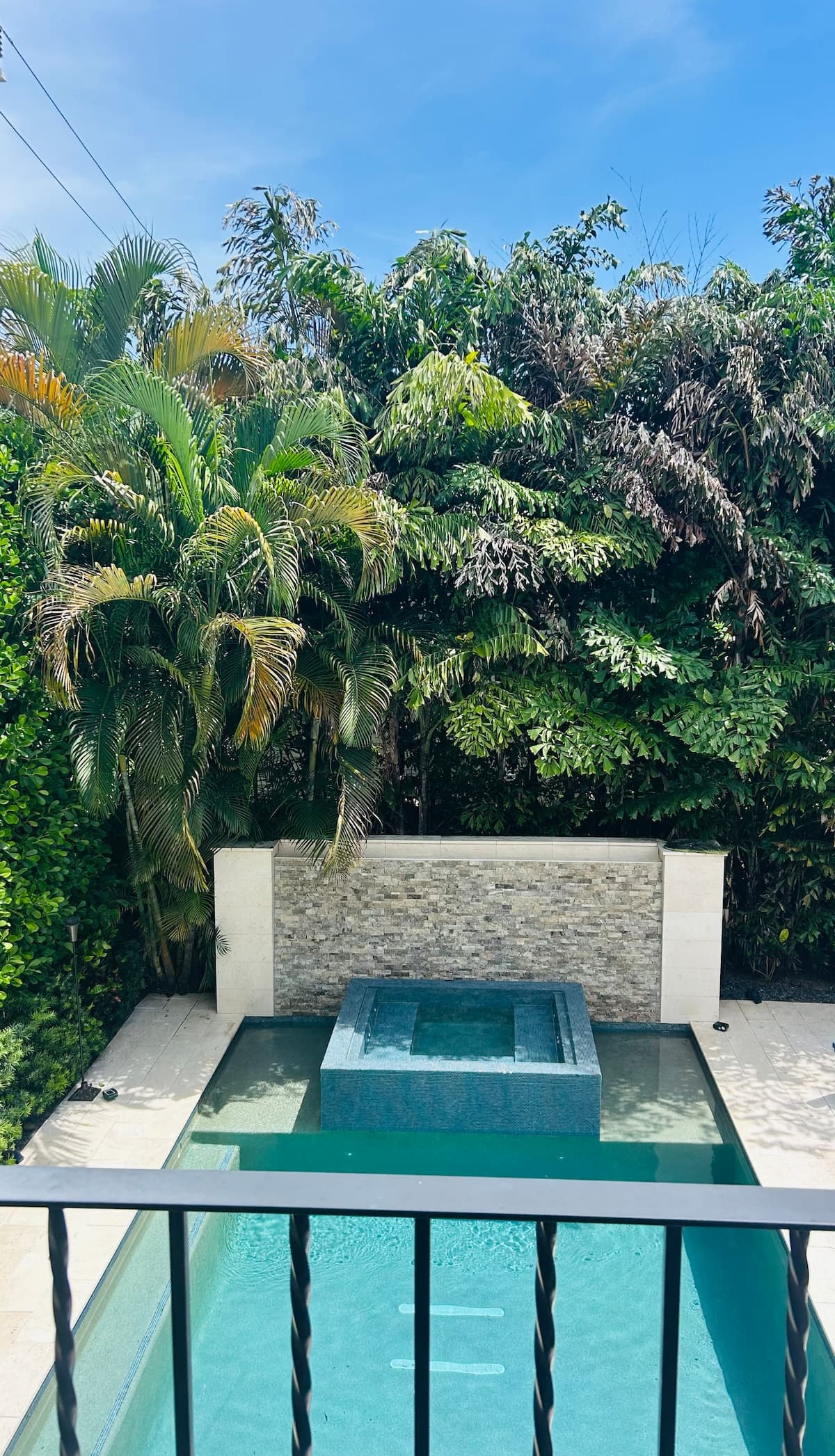 Pool & spa views